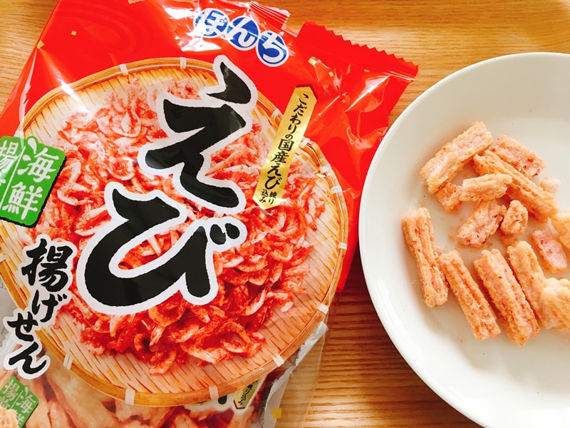 【日本直郵】 日本HONCHI 日本傳統與菓子 甜蝦米果條 6袋裝