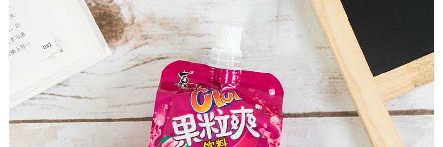喜之郎 CICI 果粒爽飲料 水蜜桃味 258ml
