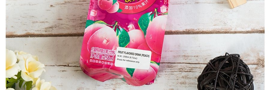 喜之郎 CICI 果粒爽飲料 水蜜桃味 258ml
