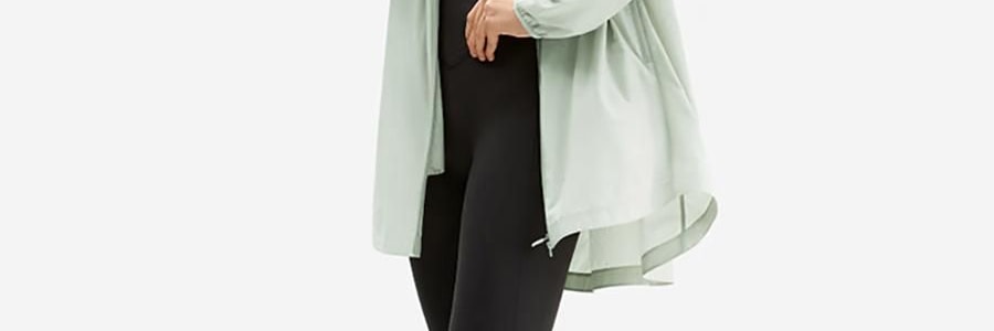 BANANAIN蕉内 凉皮503UV女士中长款防晒服 防晒衣 紫色 M码