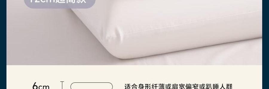 NOYOKE诺伊曼 记忆棉枕头 酒店升级款护颈减压 高枕10cm 【带双感枕套】 70*42*10cm