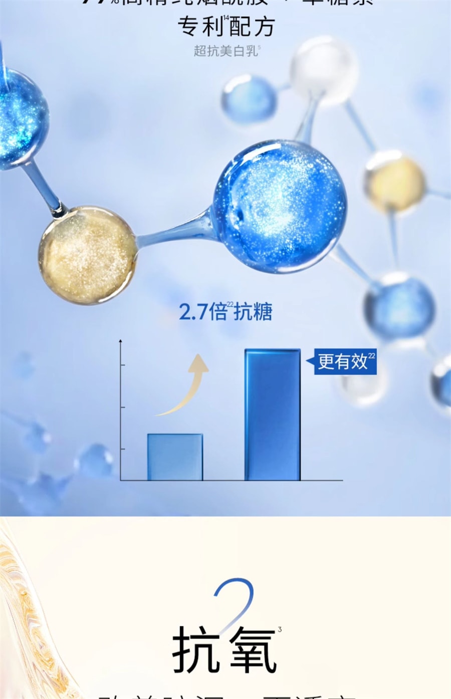 【中国直邮】OLAY玉兰油 超抗美白水乳精华夏季抗氧补水爽肤水乳液护肤品套装 美白水150ml+乳100ml