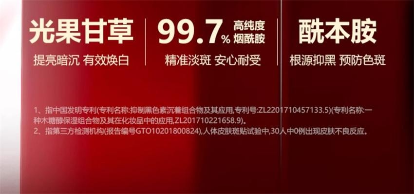 【中国直邮】 御泥坊 美白亮肤面膜 淡斑补水保湿烟酰胺提亮熬夜护肤面贴 20片/盒(小红书种草推荐)