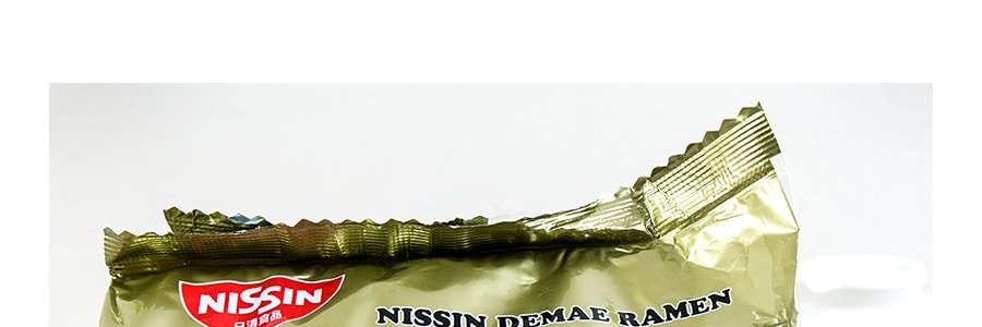 日本NISSIN日清 出前一丁 泡麵 即食湯麵 黑蒜油豬骨湯口味 5包入 500g