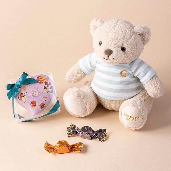 【日本直邮】GODIVA小熊 Valentine Day 情人节限定 G 方盒巧克力礼盒