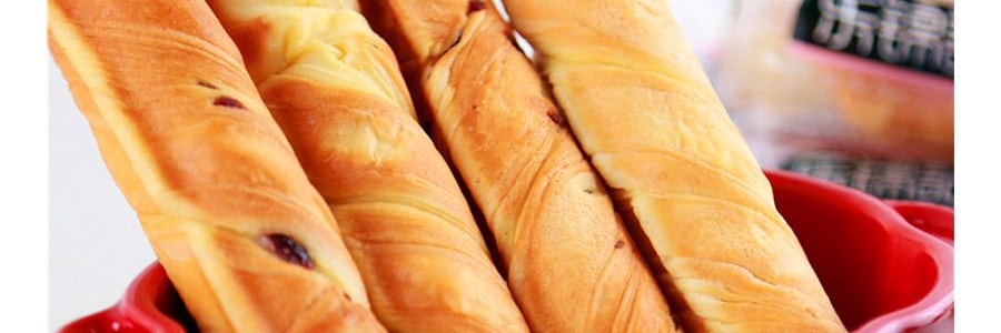 樂錦記 蔓越莓味 撕棒麵包 380g