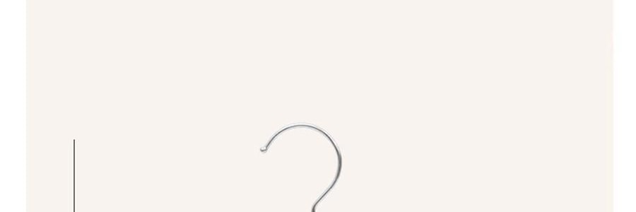 兒童專用植絨衣架 防滑無痕晾衣架 寶寶衣物專用掛架 10 個/組 黃色