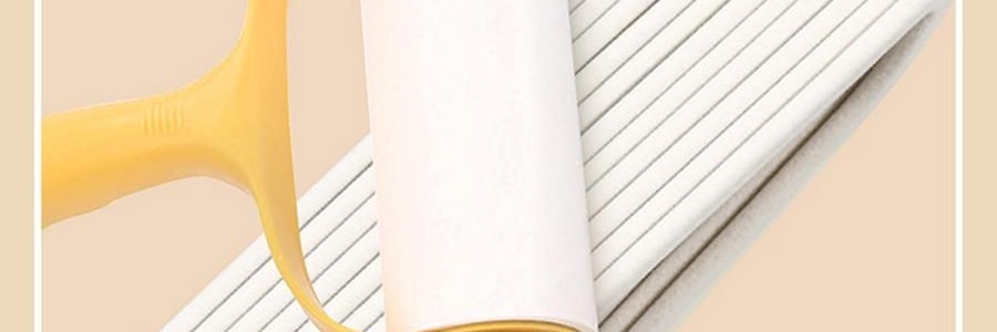 兒童專用植絨衣架 防滑無痕晾衣架 寶寶衣物專用掛架 10 個/組 黃色