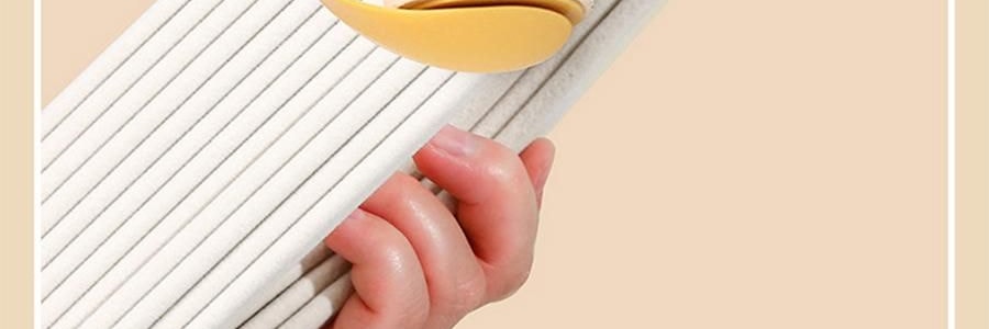 兒童專用植絨衣架 防滑無痕晾衣架 寶寶衣物專用掛架 10 個/組 黃色