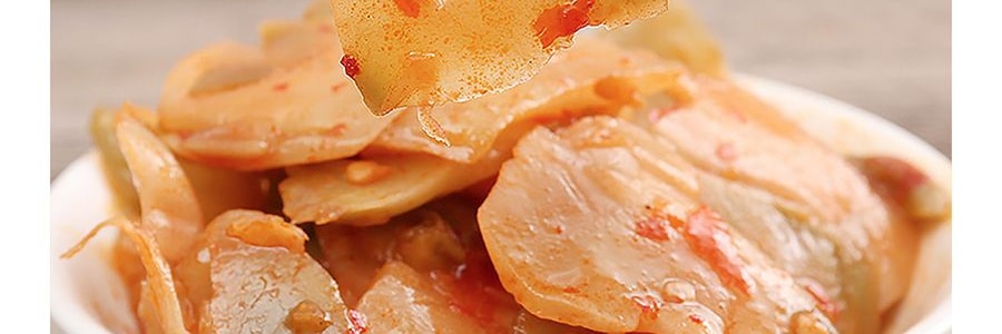 烏江 澗陵榨菜 酸辣鮮榨菜片 80g*6【超值裝】【佐餐開胃下飯小菜】