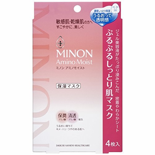 MINON Amino Moist Face Mask 4sheets