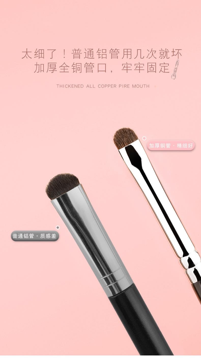 Angled Pony Hair Eye Brush Set – 5-Pcs