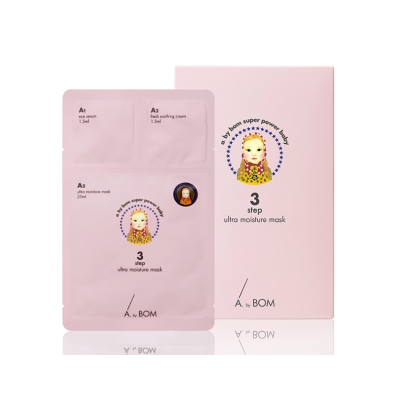 A.by BOM Super Power Baby Doll Mask 1sheet