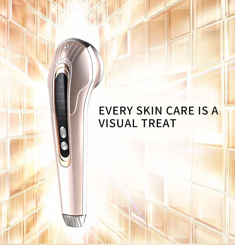 K·SKIN金稻 射頻美容儀臉部 紅綠紫光子嫩膚儀 提拉緊緻 淡化細紋臉部 導入美顏儀 KD9905