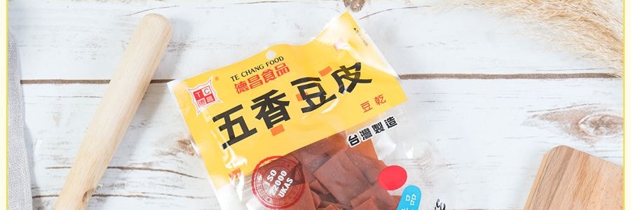 台灣德昌食品 五香豆皮 85g