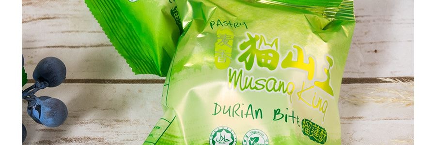 馬來西亞安順新源珍餅家 貓山王榴槤酥 6包入 240g