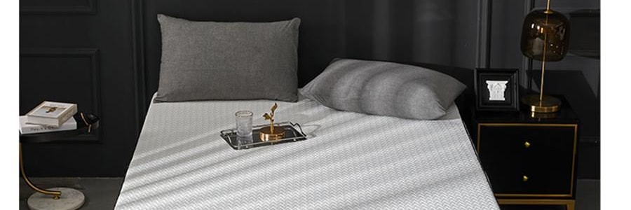 YUNYU芸裕家居 7A針織抗菌防蟎單床笠 床墊保護罩防塵床套罩 可機洗180cm×200cm