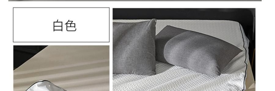 YUNYU芸裕家居 7A針織抗菌防蟎單床笠 床墊保護罩防塵床套罩 可機洗180cm×200cm