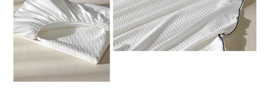 YUNYU芸裕家居 7A針織抗菌防蟎單床笠 床墊保護罩防塵床套罩 可機洗180cm×200cm