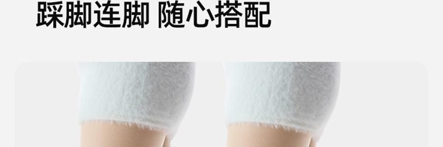 小野和子 雙層光腿神器 緊身褲絲襪 第5代 薄絨 連腳-自然-長