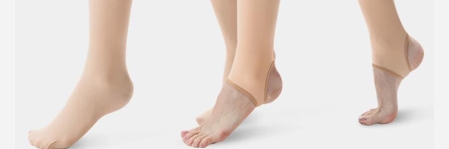 小野和子 雙層光腿神器 緊身褲絲襪 第5代 薄絨 連腳-自然-長