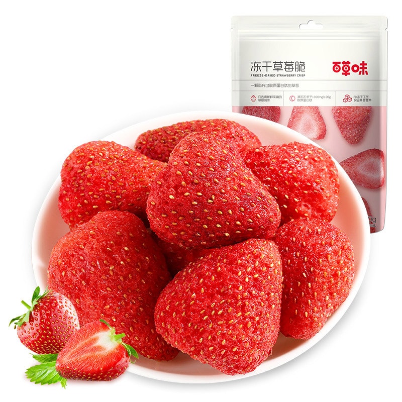 BE&CHEERY Crispy Strawberry 30g