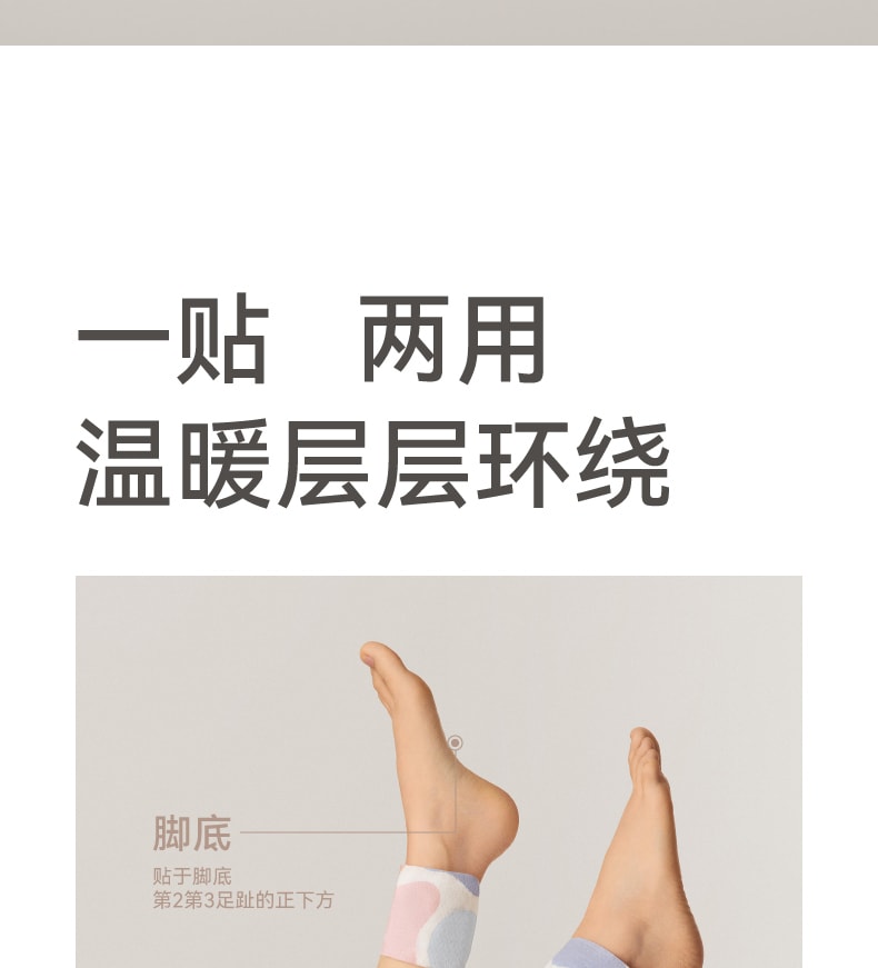 中國 ZDEER艾灸養生腳貼護理足底貼男女通用 1盒