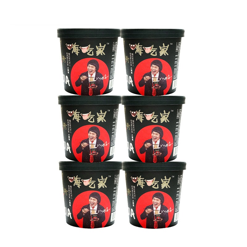 【中國直郵】 嗨吃家 金湯爆粉128g 6桶