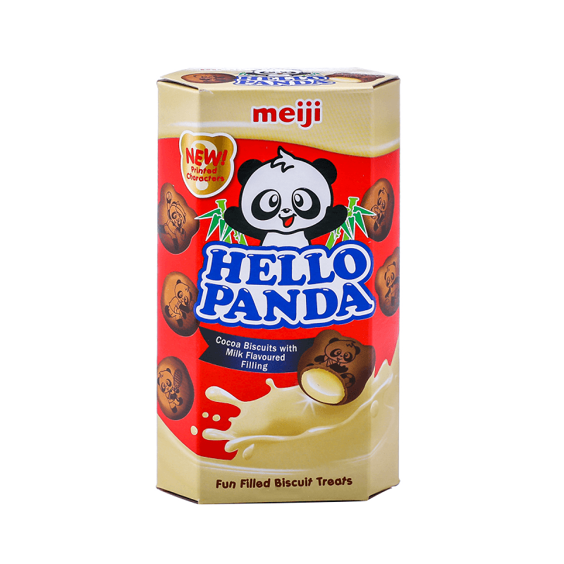 Hello Panda Cocoa Biscuit with Milk 43g