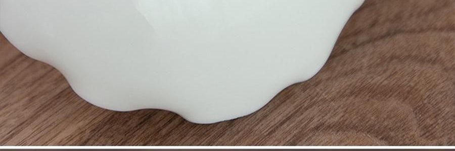 南山先生 素锦莲华茶具套装 6人盖碗泡茶功夫茶具 圆融盖碗款 9件套