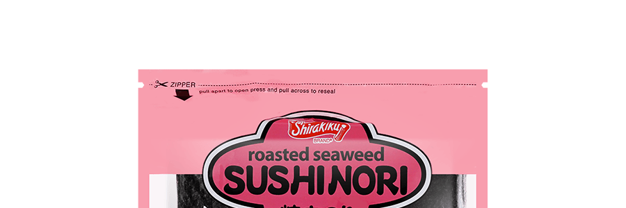 日本SHIRAKIKU 壽司紫菜 烤苔 50張 105g