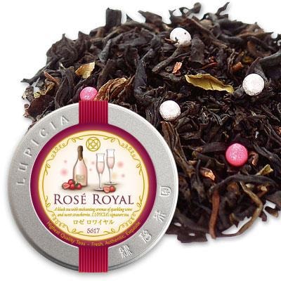 【日本直郵】lupicia rose royal皇家閃耀葡萄酒味紅茶 罐裝50g