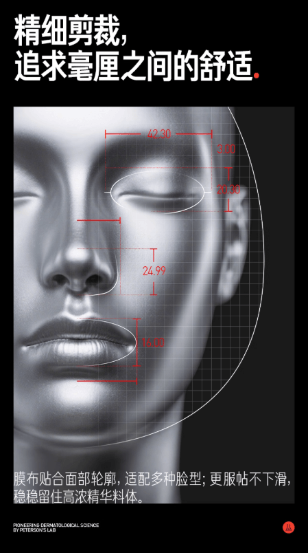 【中國直郵】 畢生之研 厚臉皮B5速修面膜 5%B5精華雙膜布 抗皺緊緻保濕敏感肌修護 5片 1盒