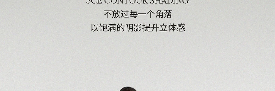 韓國 3CE 雙色修容盤 鼻影陰影一體盤 #ASH BROWN灰棕色 8.6g 冷調白皙膚色【浪姐朱珠同款】