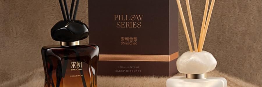 宋朝 睡眠系列無火香薰 幫助舒緩香氛 白枕頭‧月色 200ml