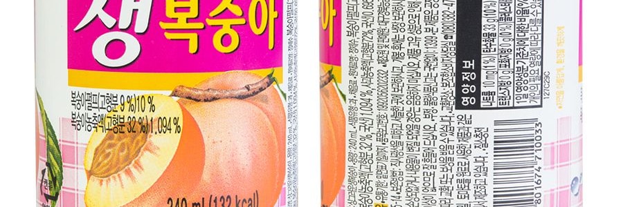 韓國NONGHYUP 桃子果肉汁 240ml