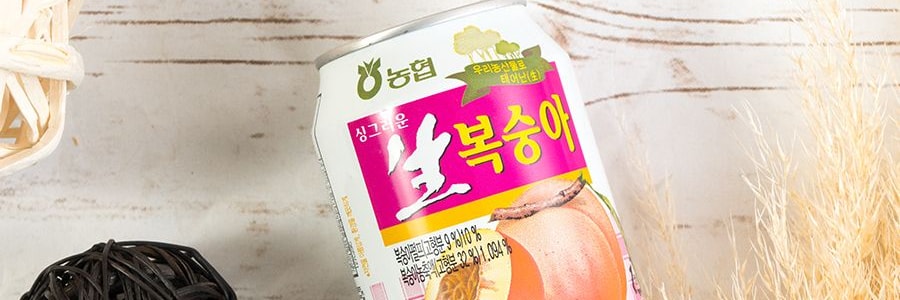 韓國NONGHYUP 桃子果肉汁 240ml