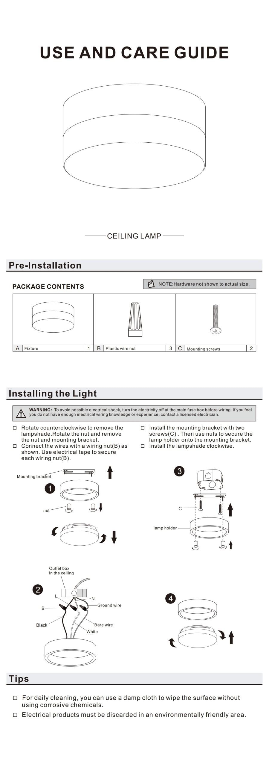 【美國直郵】 美國 hiorin 小型嵌入式吸頂燈*1 臥室兒童房吸頂燈 光環境優化 隱形式極簡美學 零縫隙嵌入式設計
