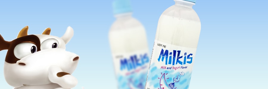 MILKIS妙之吻 牛奶苏打水 碳酸饮料 原味 500ml 包装随机发