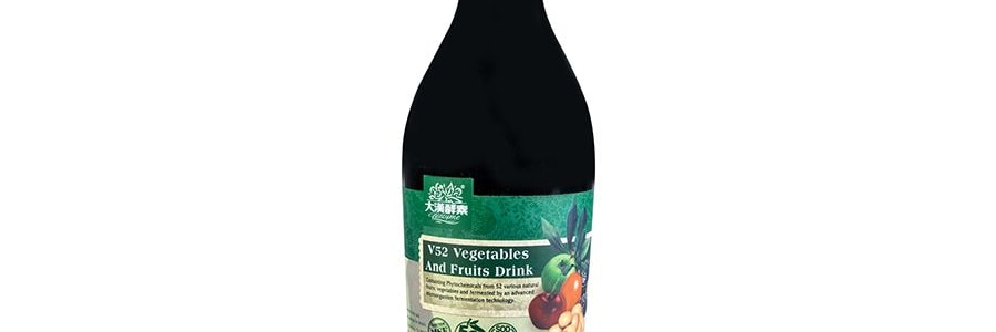 台灣大漢酵素 V52蔬果植物發酵液 600ml 調節生理機能 減輕敏感肌肉乾燥起皮紅血絲【口碑超好 台灣貴婦酵素】
