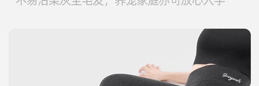 小野和子 羊毛棉褲襪第2代緊身褲 中灰色 短連腳 薄絨