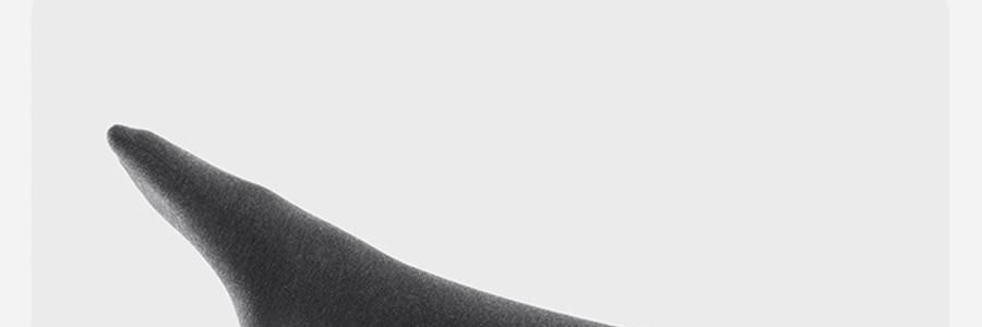 小野和子 羊毛棉褲襪第2代緊身褲 中灰色 短連腳 薄絨