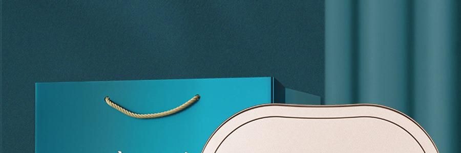 【预售 预计9月初发货】广州酒家 黑松露流心月饼礼盒 10枚入 500g 【黑松露流心*5+黑松露流心奶黄*5】