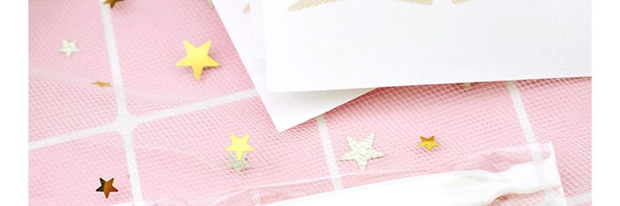 日本LUCKY TRENDY 素肌隱形無痕非蕾絲雙眼皮貼 30對*3【超值裝】