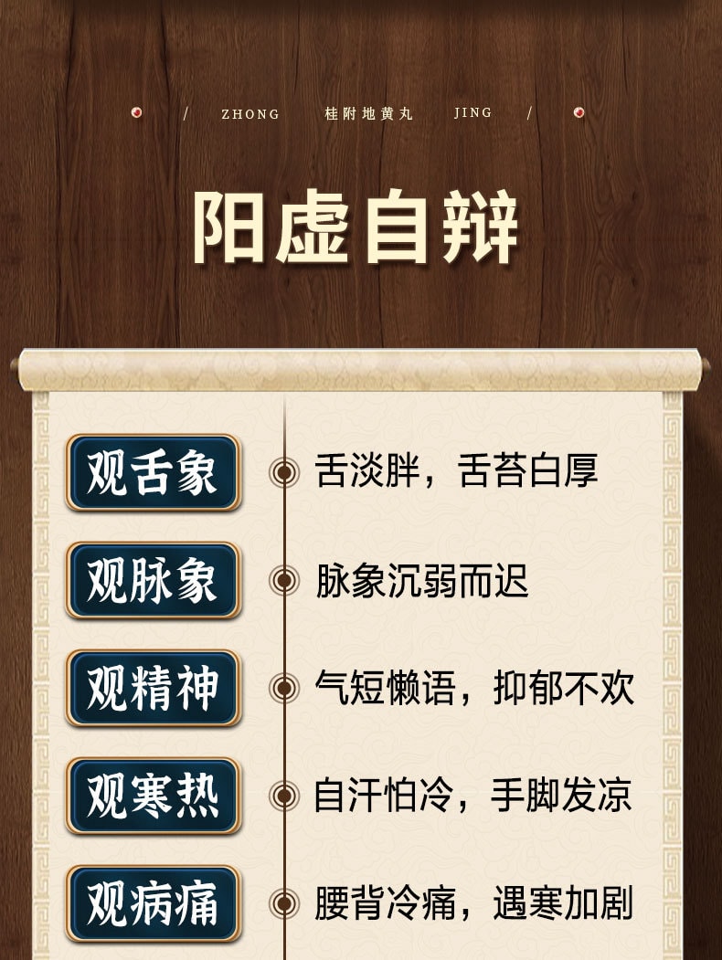 【中國直郵】仲景 桂附地黃丸 溫補腎陽 治療早洩腎虛腎虧300丸 x 1盒