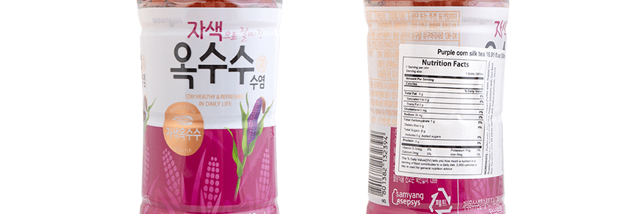 韓國WOONGJIN熊津 玉米鬚茶飲料 500ml