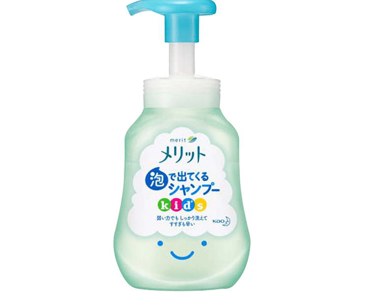 KAO 花王||Merit 儿童无硅油泡沫洗发水(新旧包装随机发货)||天然花香 300ml