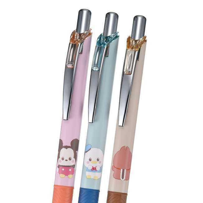 【日本直邮】DISNEY东京迪士尼 双人组图案中性笔 0.5mm 3支