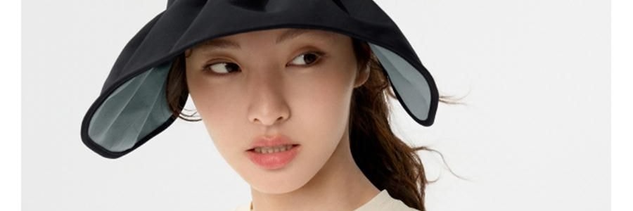 BENEUNDER蕉下 女士贝壳防晒帽子 夏季遮阳帽空顶防晒帽防紫外线 蜂蜜黄55-58cm