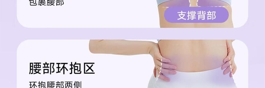 BKT 人体工学护腰坐垫靠背 久坐神器坐姿托 多种椅子适用 超大版素影灰色 477*337*373mm 